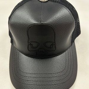 Vintage A & G Rock n Roll Couture Adjustable Trucker Hat One Size Black